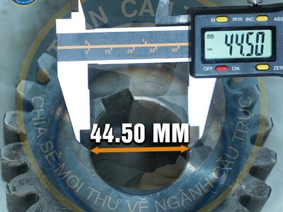 Bánh răng nhỏ M6x23 răng 3