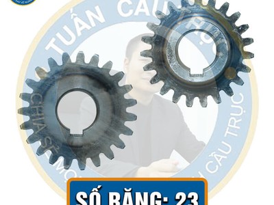 Bánh răng nhỏ M6x23 răng 0