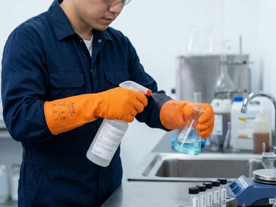 Găng Tay Cao Su Chống Hóa Chất CR211   Lựa Chọn Cho Công Việc Tiếp Xúc Với Dung Dịch 2