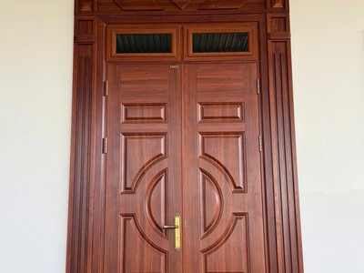 Cửa thép vân gỗ 0