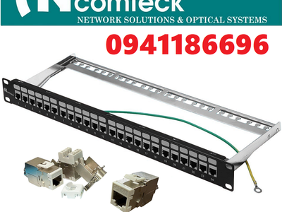 Thanh đấu nối mạng patch panel 16 cổng Cat6 UTP mã ACT-16S1U, ACT-JK28-C6-US hãng Ancomteck 4