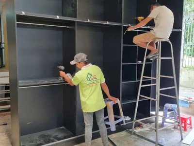 Thi Công Tủ Bếp Chung Cư Đặt Đóng Theo Yêu Cầu, Giá Trực Tiếp Tại Xưởng 0