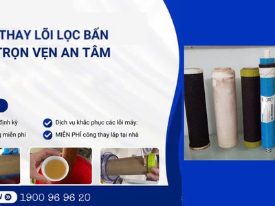 Lõi lọc nước chính hãng lắp đặt tận nơi tại TP.HCM 0