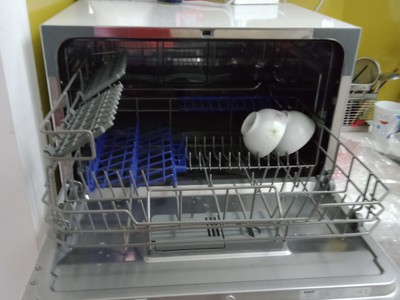 Máy Rửa Chén Kaff KF-W8001EU Nhỏ Gọn, Rửa Êm Chỉ 40db, Tiết Kiệm Nước Chỉ 6 Lít/Lần Rửa 5