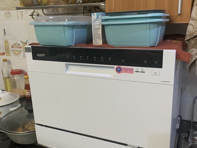 Máy Rửa Chén Kaff KF-W8001EU Nhỏ Gọn, Rửa Êm Chỉ 40db, Tiết Kiệm Nước Chỉ 6 Lít/Lần Rửa 9