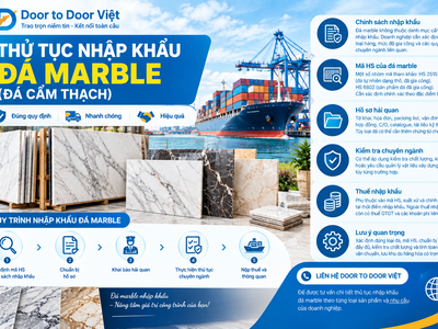 Thủ tục nhập khẩu đá marble 0
