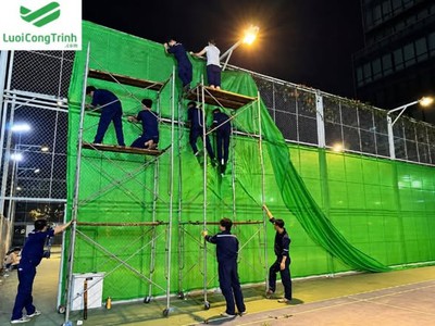Lưới chắn gió HDPE, lưới che chắn HDPE 4