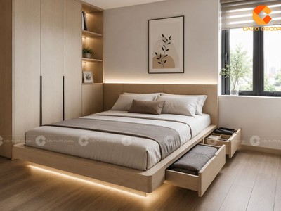 TOP 10 Mẫu Giường Bay Đẹp Hiện Đại Cho Phòng Ngủ 5