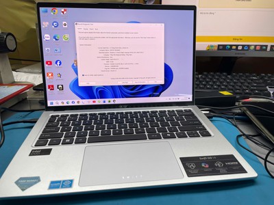 Laptop Acer Swift Go 14 AI SFG14-73 còn bảo hành chính hãng,máy đẹp 0