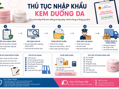 Thủ tục nhập khẩu kem dưỡng da 0