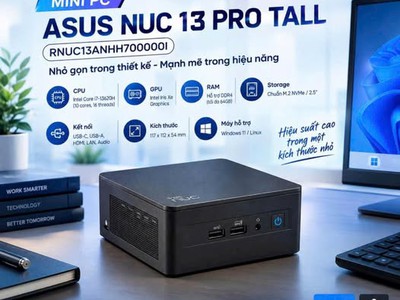 Máy tính để bàn Asus Nuc 13 Pro Tall 0