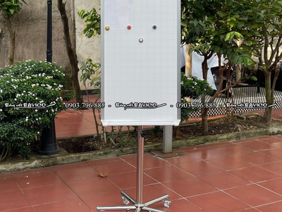 Bảng Flipchart Plus Từ Hàn Quốc Chân Inox 100x60cm 2
