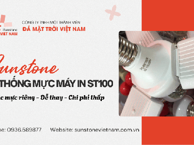 Khám phá hệ thống mực độc đáo của máy in ST100: Tiết kiệm chi phí và dễ dàng bảo dưỡng 0