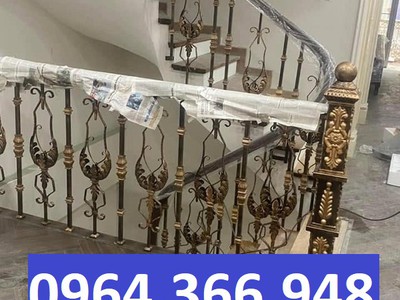 Lắp đặt hàng rào sắt mỹ thuật đồng bộ với cổng và lan can 4