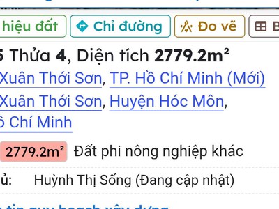 Chính chủ bán gấp 2.779M đất Hóc Môn giá chỉ 20 TRIỆU/M 14