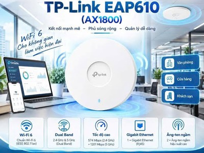 Bộ phát wifi TPLink EAP 610 0