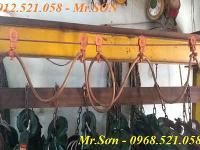 Shop bán Ròng rọc nhựa mầu Vàng treo cáp Hà Nội 0968521058 Kim khí THANH SƠN SN 9 ngõ 235 Ngọc Hồi 1