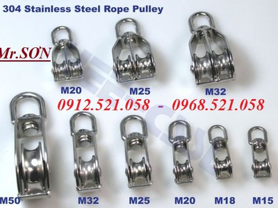 Kho Ròng Rọc Inox 304 Thanh Trì Hà Nội 0913521058 Cáp Thép THANH SƠN số 9 ngõ 235 đường Ngọc Hồi 0
