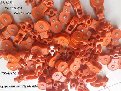 Shop bán Ròng rọc nhựa mầu Vàng treo cáp Hà Nội 0968521058 Kim khí THANH SƠN SN 9 ngõ 235 Ngọc Hồi 3